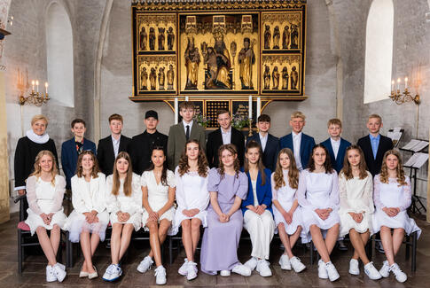 Konfirmeret i Østbirk kirke 7. maj, kl. 10.00