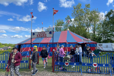 Cirkus i byen – med klovn, isbjørn og smil hele vejen rundt