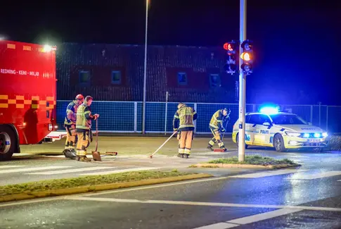 Mindre færdselsuheld ved Skanderborgvej/Schüttesvej i Horsens