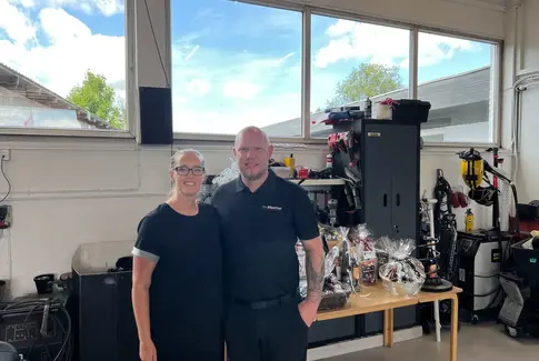 Martin og cecilie Shell i Østbirk