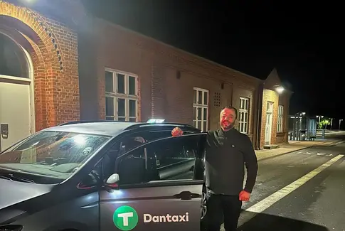 150 taxier har kurs mod Skanderborg