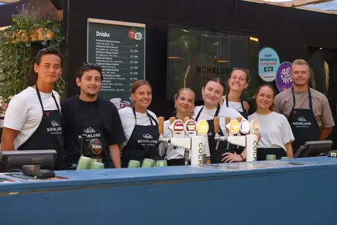 Frivillige på Smukfest 2025