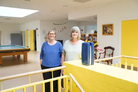 Inge og Suzannah, Gedvedhus