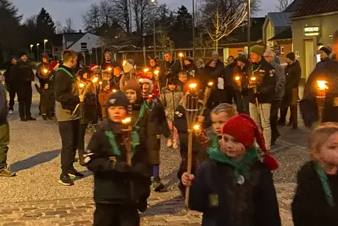 Julelys i hovedgård