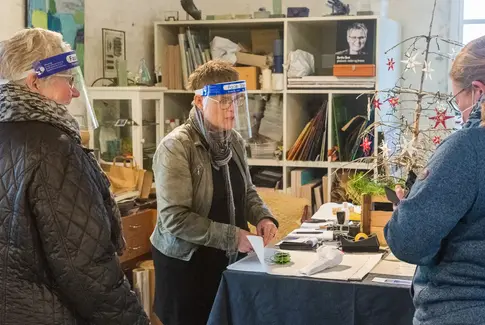 Jul uden æbleskiver og gløgg i Ørting