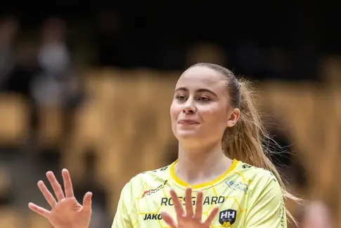 Kvindelig Håndboldspiller