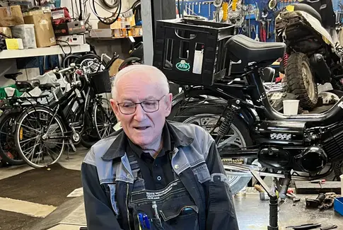 Cykel Bent Sørensen i Østbirk