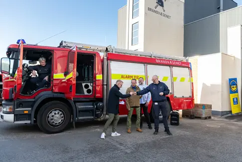 Brandbil fra Horsens til Ukraine