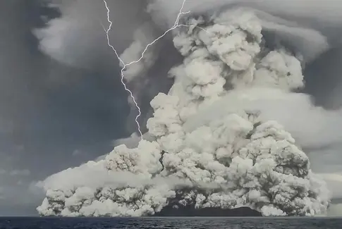 Vulkanen Hunga Tonga–Hunga Ha'apai
