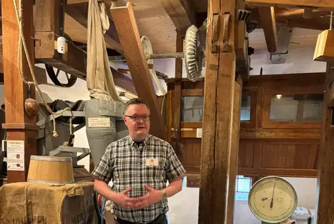 Jacob Hahnquist på Uldum Mølle