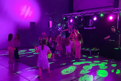 Disco i Østbirk Hallen