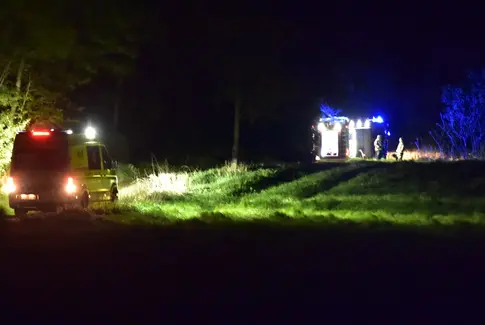 Brand på landejendom nær Bryrup