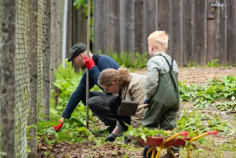 Arbejdsdag i Brædstrup