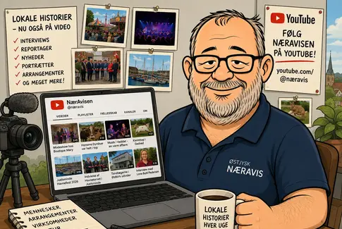 Karikatur af Jørn Kildall