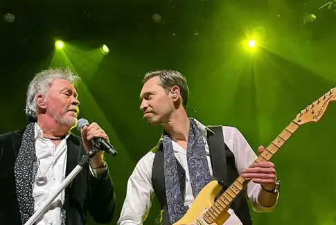 Christian Warburg på scenen