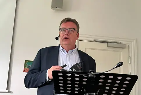 Jens Glavind i Østbirk Præstegård