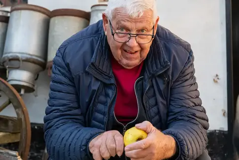 Store æbledag på Stjernholm i Nim