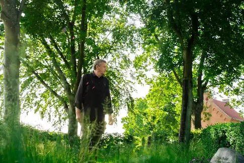 Kirkegårdsleder Peder Teglgaard, Østbirk Kirkegård