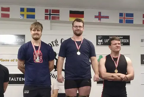 Mathias Jørgensen  er vægtløfter fra Hovedgård