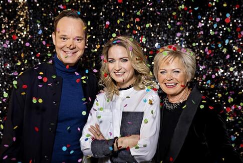 Årets Melodi Grand Prix-værter har konfetti i blodet