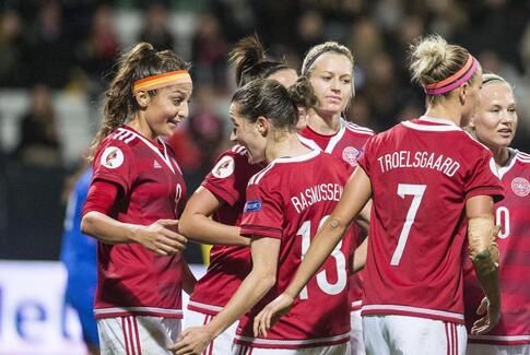 De danske fodboldkvinder på vej mod EM