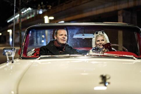 Jacob Riising og Sofie Linde juler i DRs Store Juleshow 2016