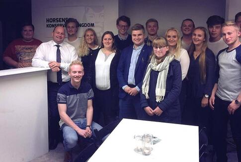 Horsens KU med fint besøg fra Christiansborg