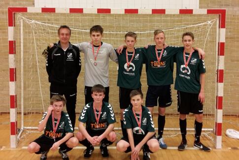 Futsal-sølv til Østbirk ved regionsfinalerne