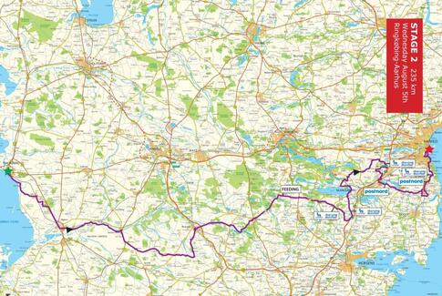 PostDanmark Rundt rytterne kommer forbi Yding Skovhøj i dag