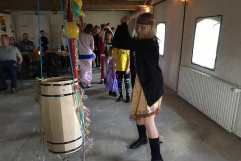 Traditionel fastelavn i Yding-Såby