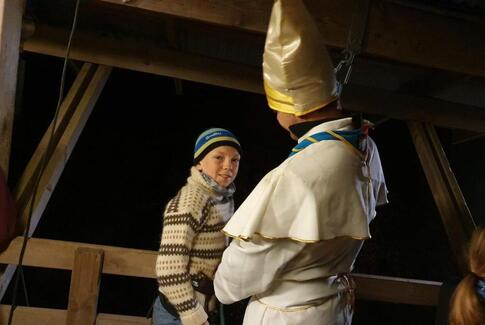 Peder Skrams Gruppe brugte efterårsferien på telt og teamwork