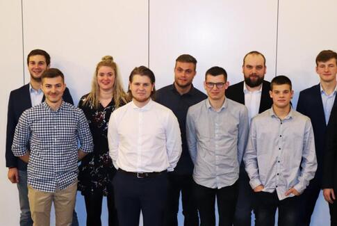 Dimittender fra Bygholm Landbrugsskole