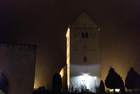 Gud og lækker pizza i Yding Kirke