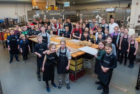 Julefreden sænkede sig over Hovedgård