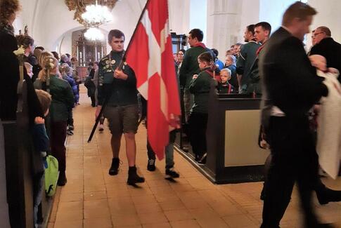 Nytårsparade for Egebjergspejderne
