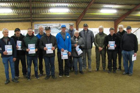 Østbirk Petanque i sløj vintersæson