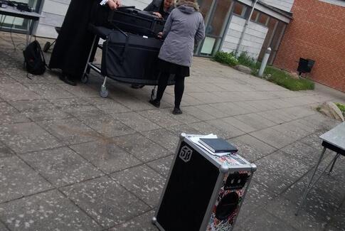 Gudstjeneste på Egebakken – så er vi igang igen