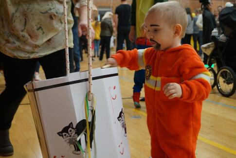 Fastelavnsfest i Gedved