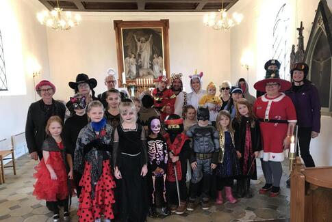 Fastelavn i Yding Kirke