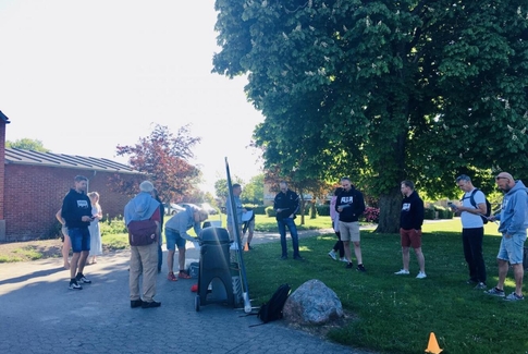 Indsamlingsevent i Gedved i pinsen