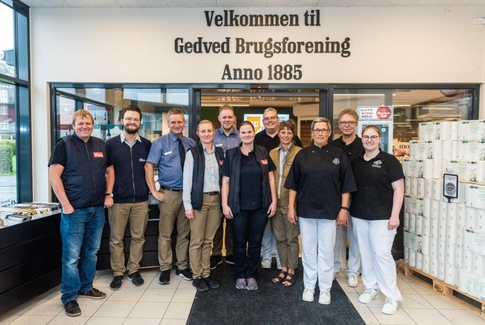 SuperBrugsen fejrer 135 år i Gedved