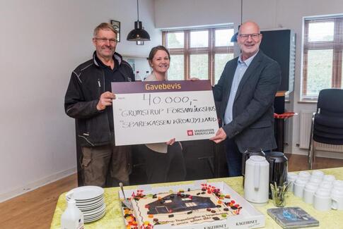 Flot pengegave til Grumstrup Forsamlingshus