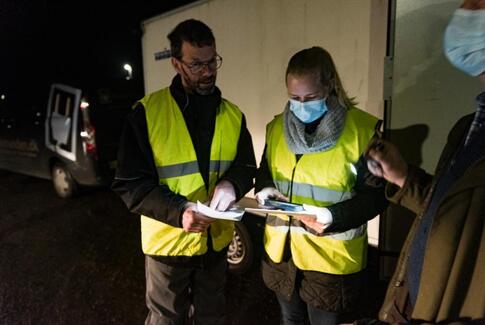 Corona-Bilbanko i Grumstrup ligner en succes!