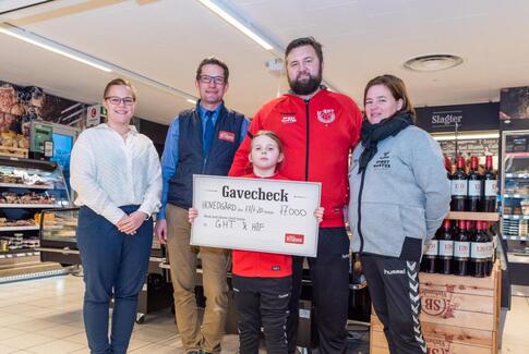 Flot sponsorstøtte i Hovedgård