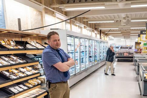 Kold krig i SuperBrugsen Østbirk!!!