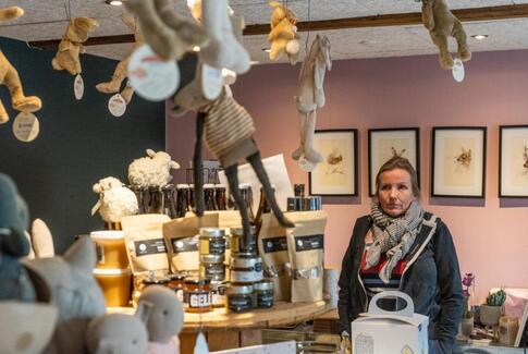 Blomstermusen er klar til påske