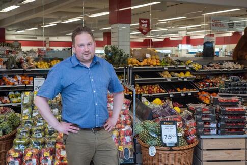 Lang åbningsfest i SuperBrugsen Østbirk