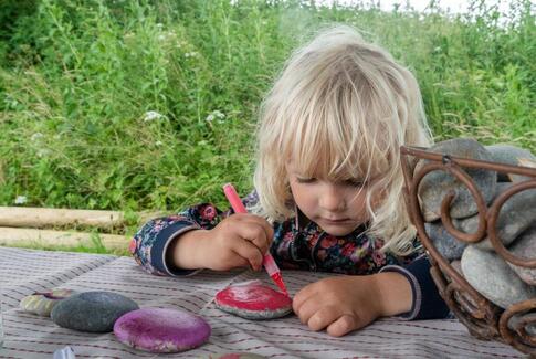 Skøn Sommerleg i Vestbirk
