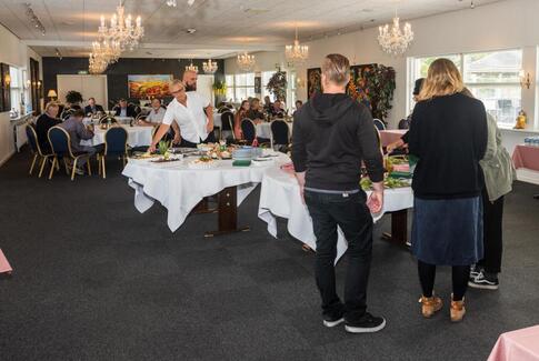 Herlig reception på Møllebæk