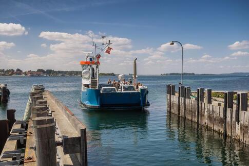 Gratis færger til danske øer i juli måned